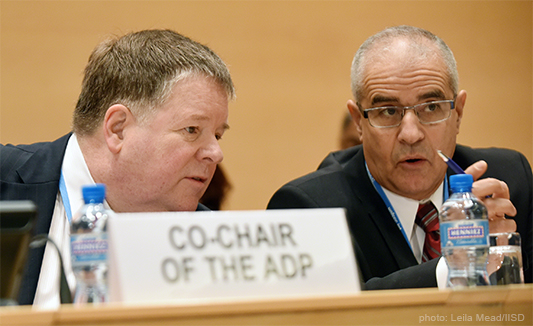 ADP 2-8: Co-chairs, photo: http://www.iisd.ca