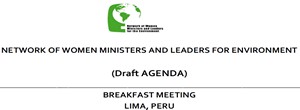 the Network of Women Ministers and Leaders of the Environment