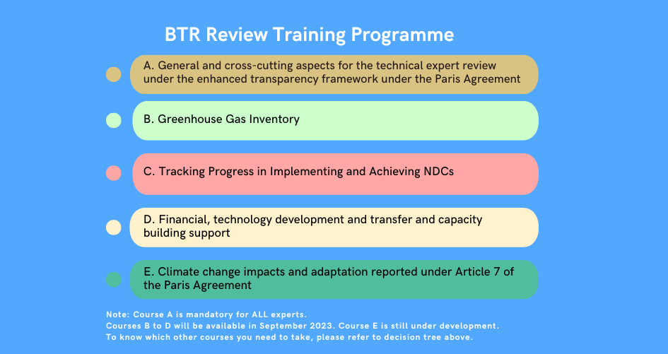 BTR Review Training Programme
