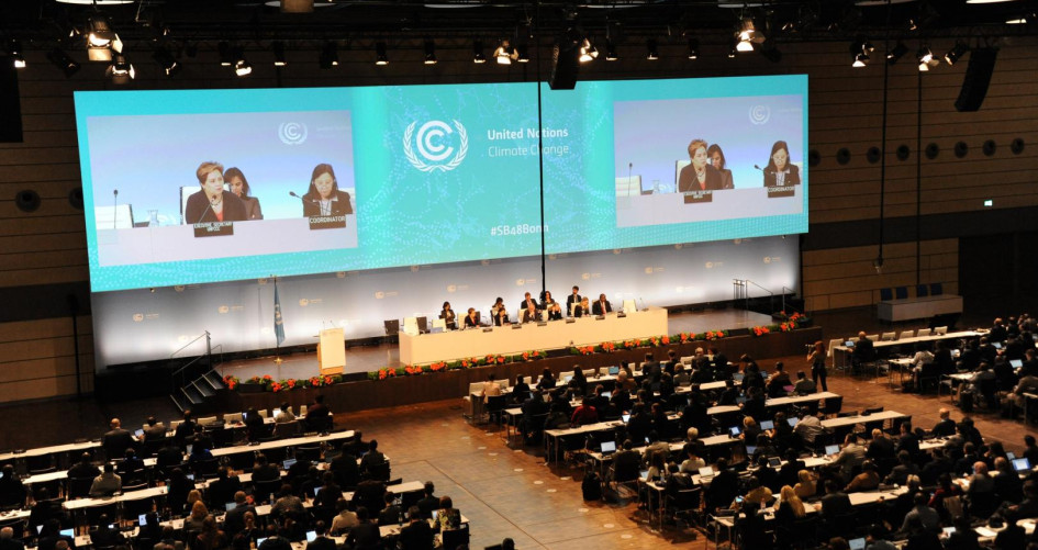 UN Climate Change Conference plennary meeting