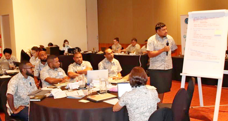 ETF and NDCs Workshop in the Pacific Region