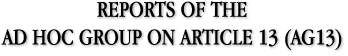 Reports AG13