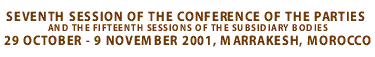 OFFICIAL WEBSITE OF THE SIXTH CONFERENCE OF THE PARTIES, COP6, PART 2 TO UNFCCC