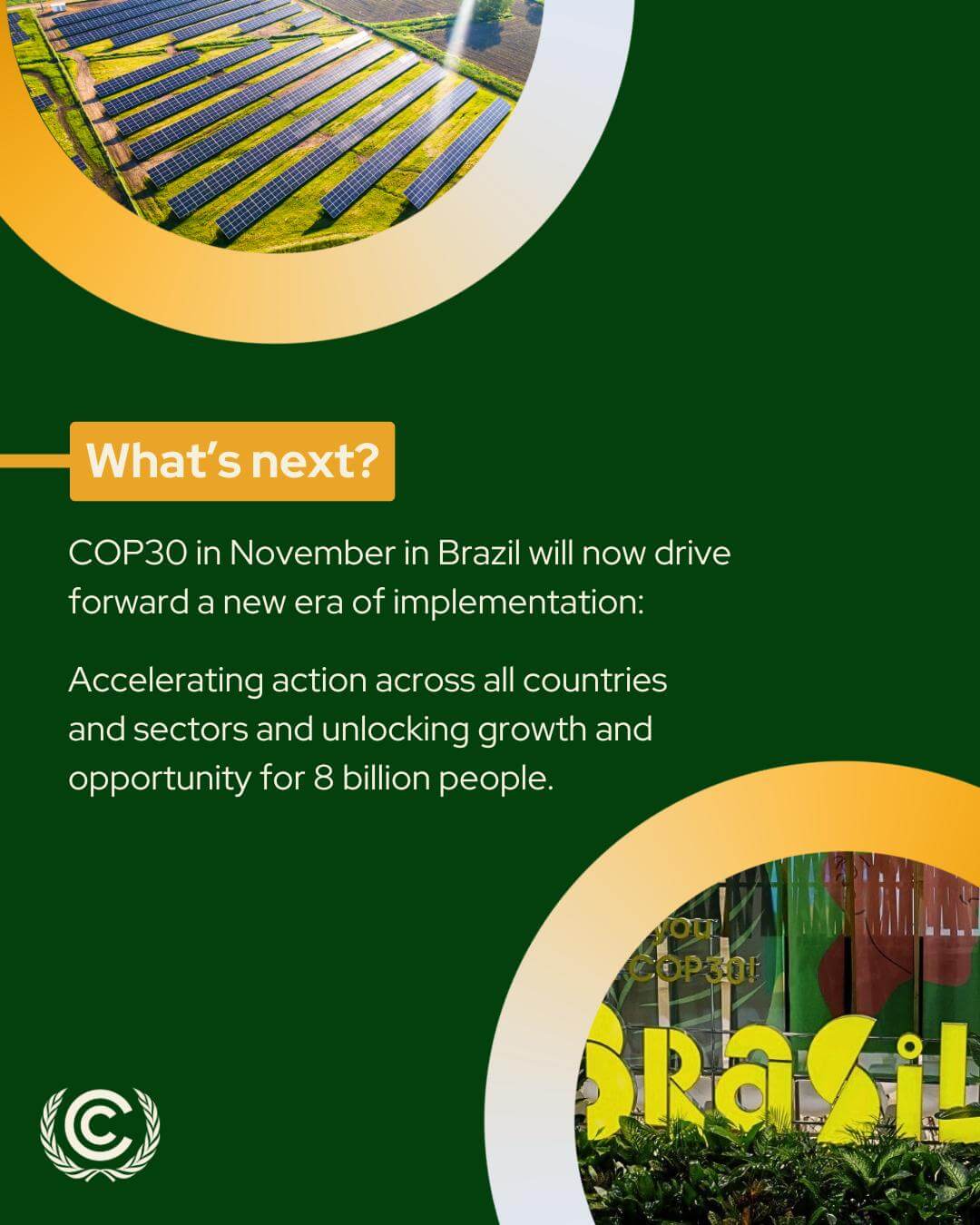 COP30 in November in Brazil