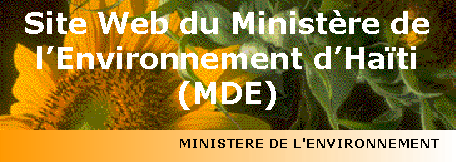 Le Ministre de l'Environnement