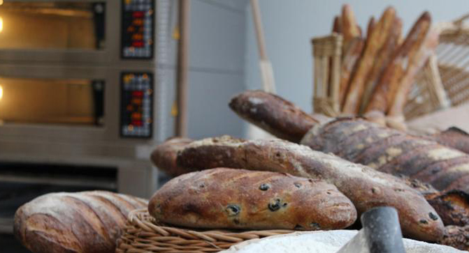 Bread baked freshly at COP21 in Paris