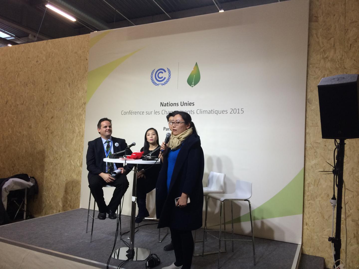 Interviews at Climate Change Studio