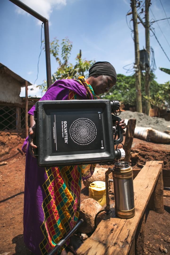 Solvatten Solar Safe Water Heater| Kenya