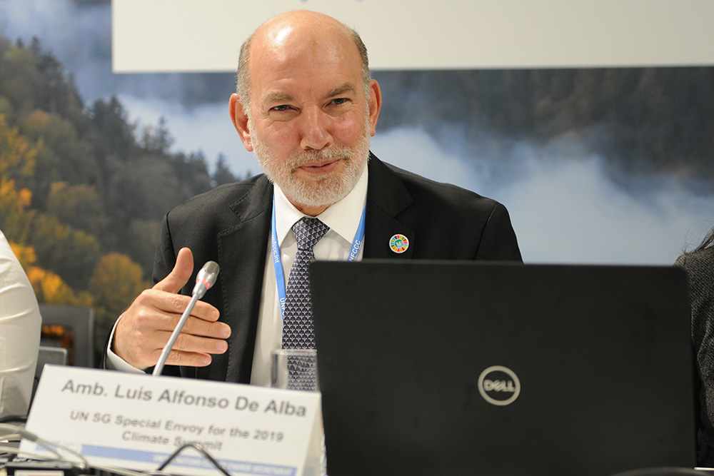 Ambassador Luis Alfonso De Alba, UN SG Special Envoy for the 2019 Climate Summit