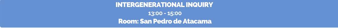 Banner Intergenerational Youth day COP25