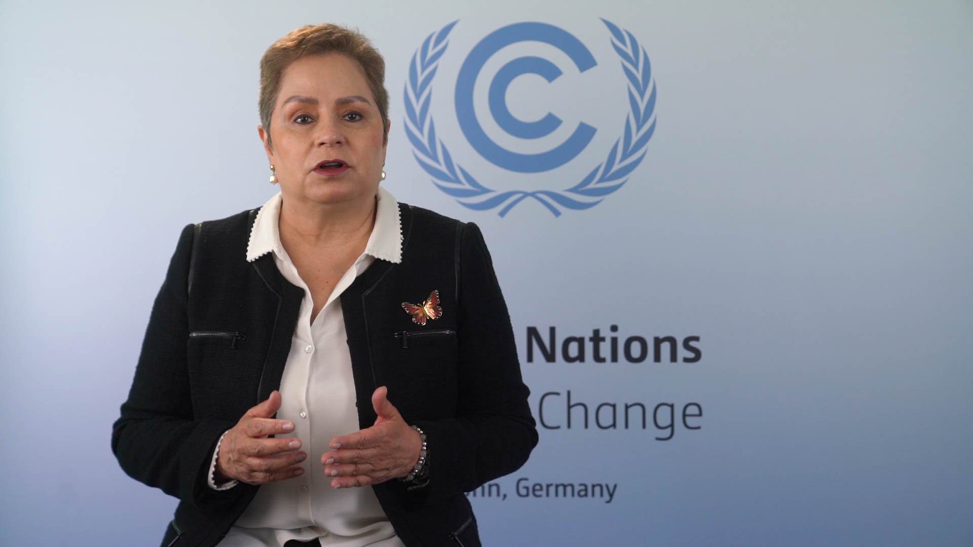 Video message by UN Climate Change Executive Secretary to mark Earth Day