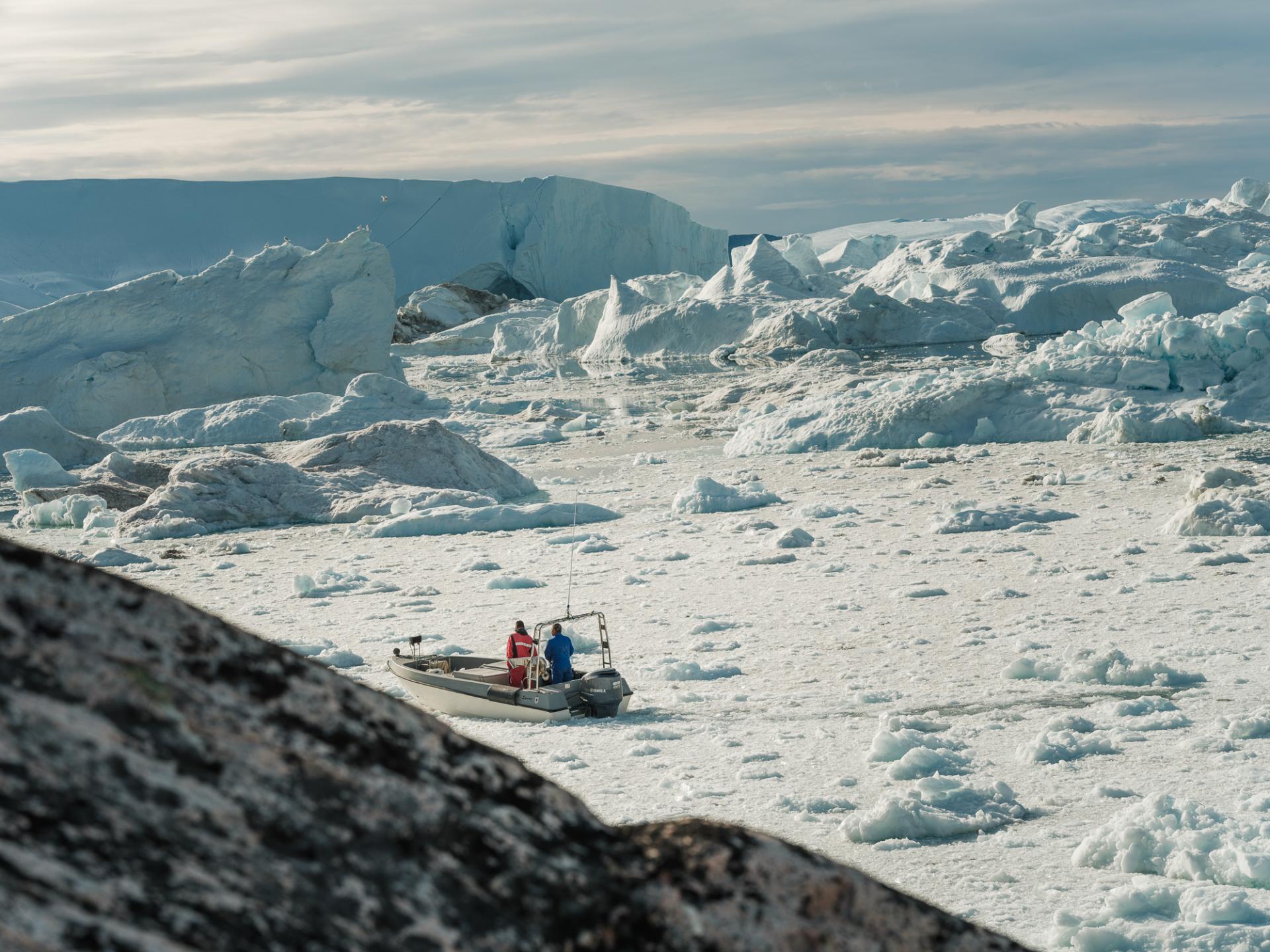 Glacier of Ilulissat - Lewis Pugh interview Action Hub COP 26