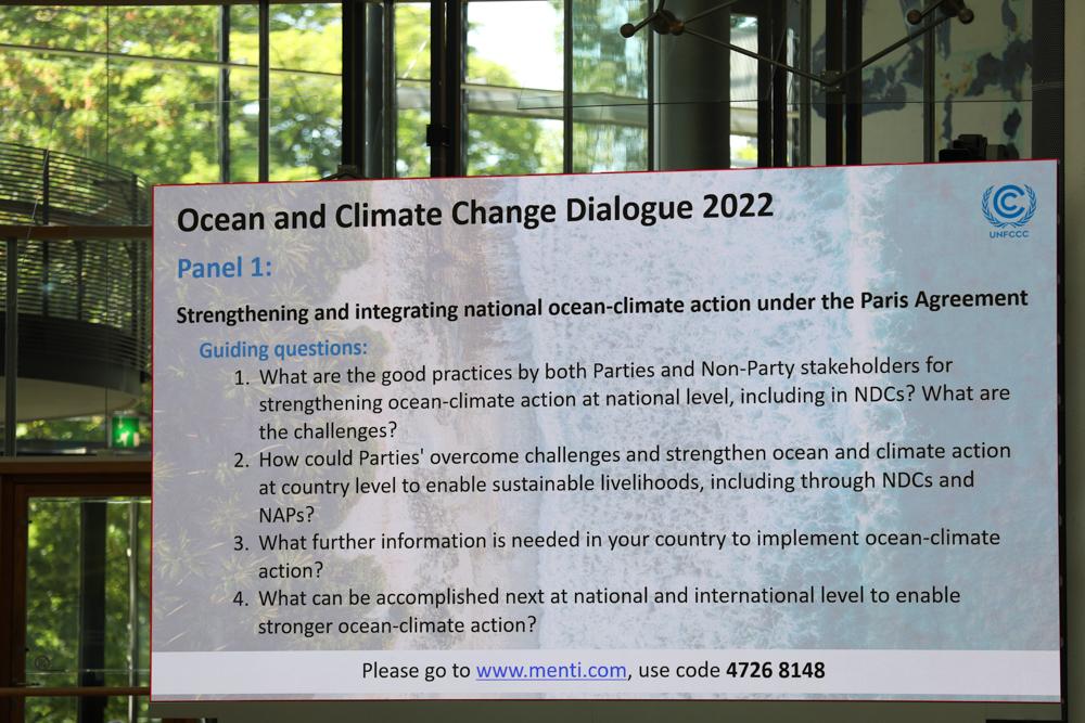 Ocean and Climate Change Dialogue 10