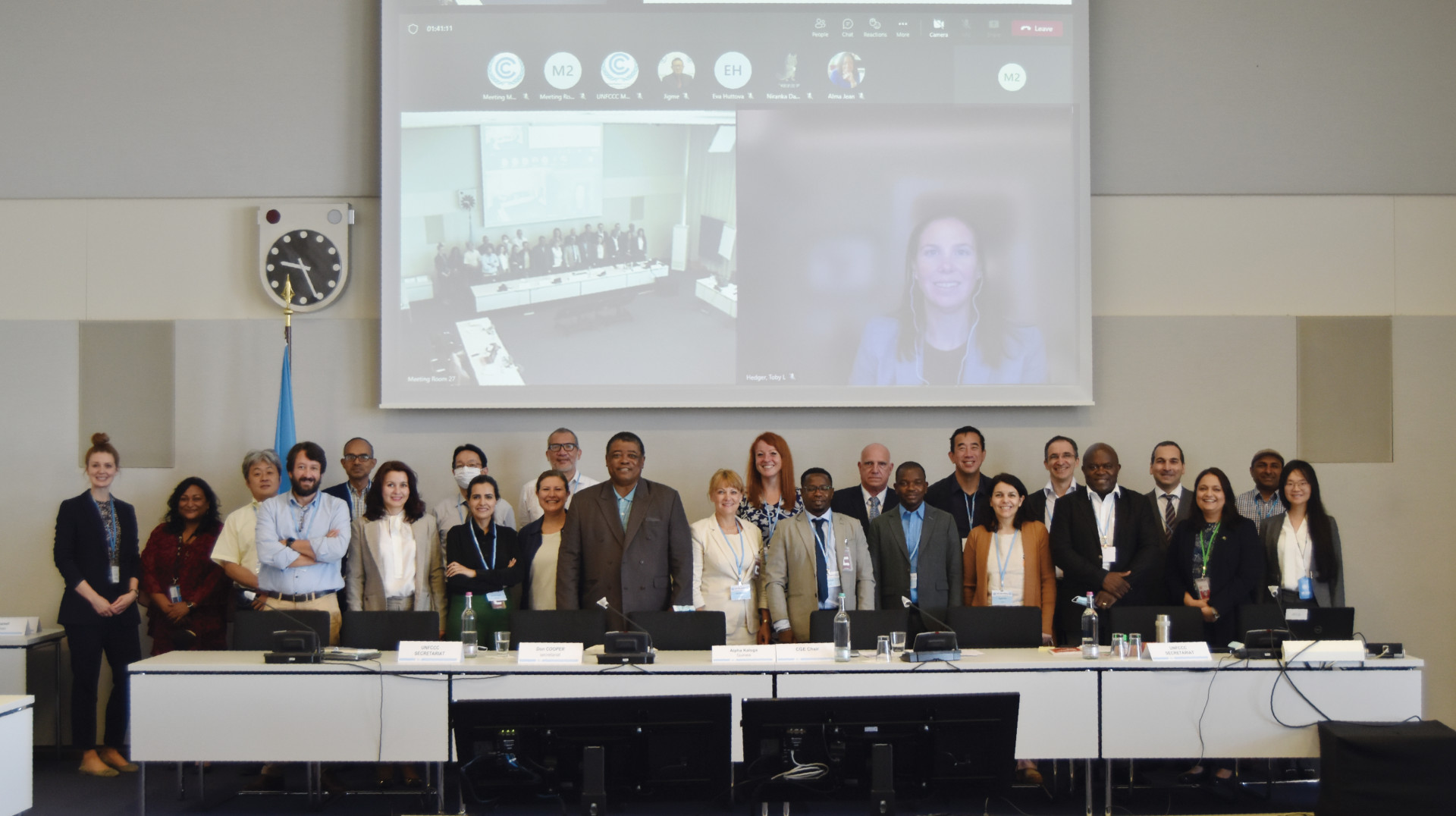 A group of experts meet in Bonn to discuss climate change