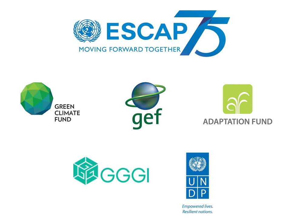 Partners' logos - Training workshop on climate finance for the LDCs in Asia