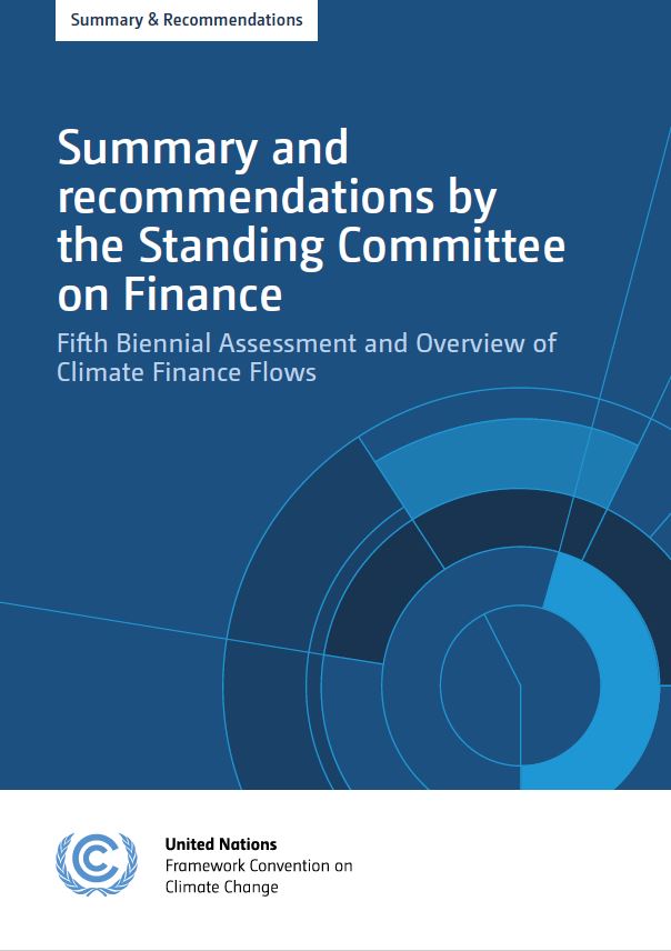 Fifth BA summary and recommendation cover page