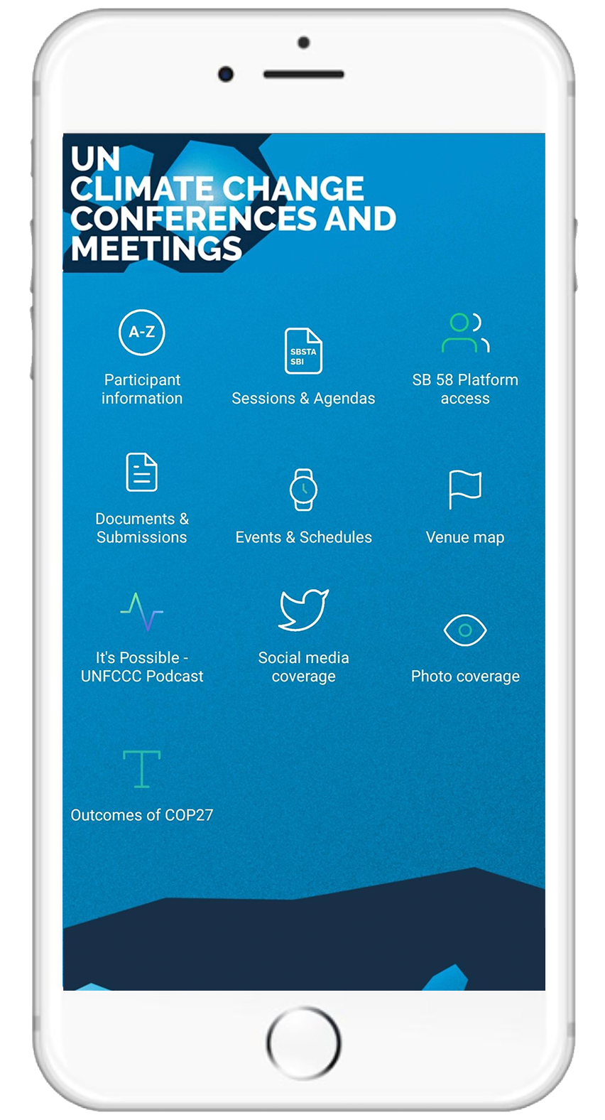 UNFCCC mobile app