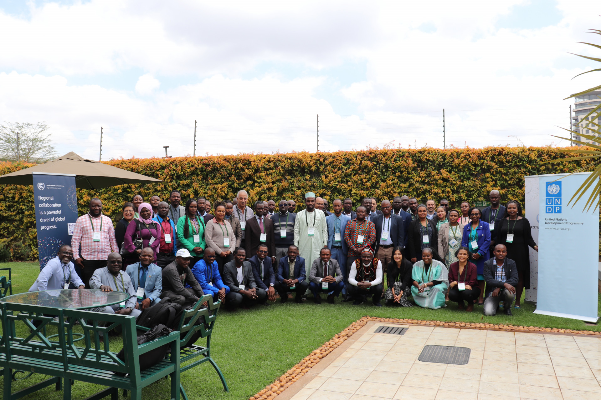 Participants that attended the LT-LEDS Regional Capacity Building Workshop for Africa in Kenya on the 2023 Africa Climate Week sidelines 