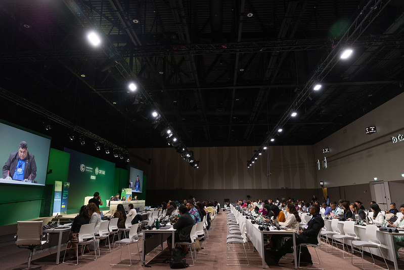 Meeting room at COP 28