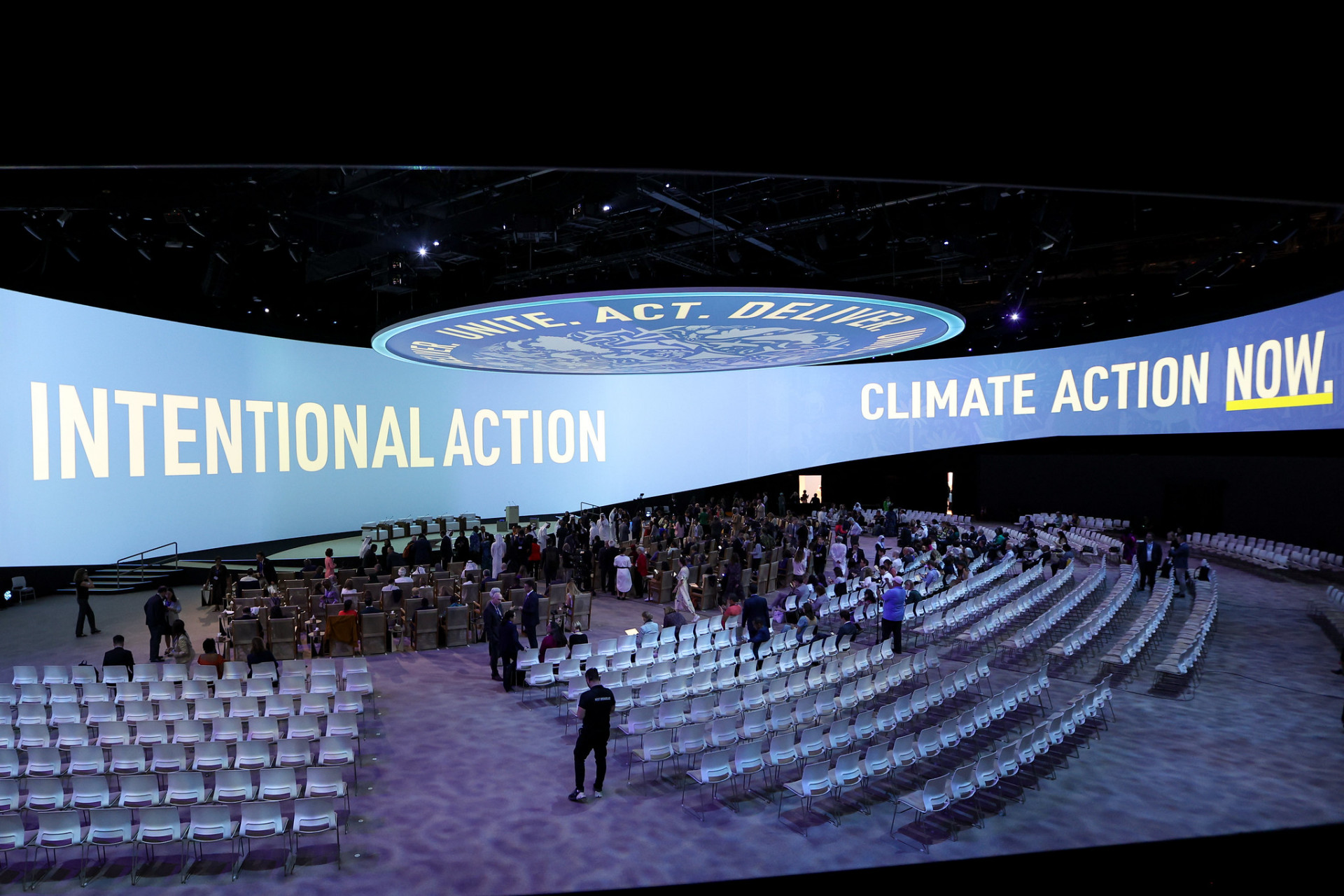 General view at the Health Day Opening Session at Al Waha Theatre during the UN Climate Change Conference COP28