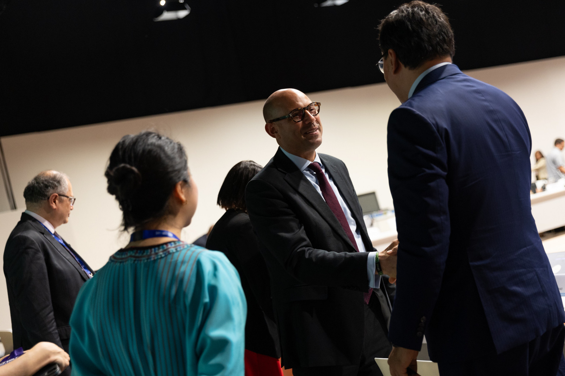 Executive Secretary greets delegates at COP28