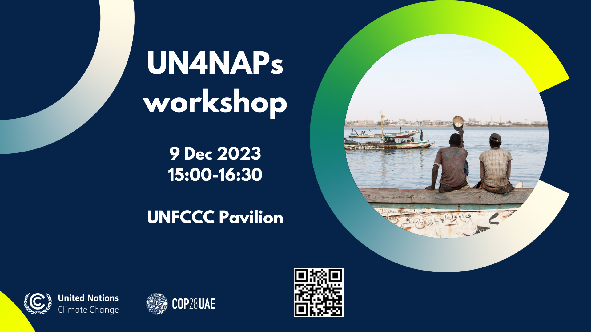 UN4NAPs workshop flyer COP 28