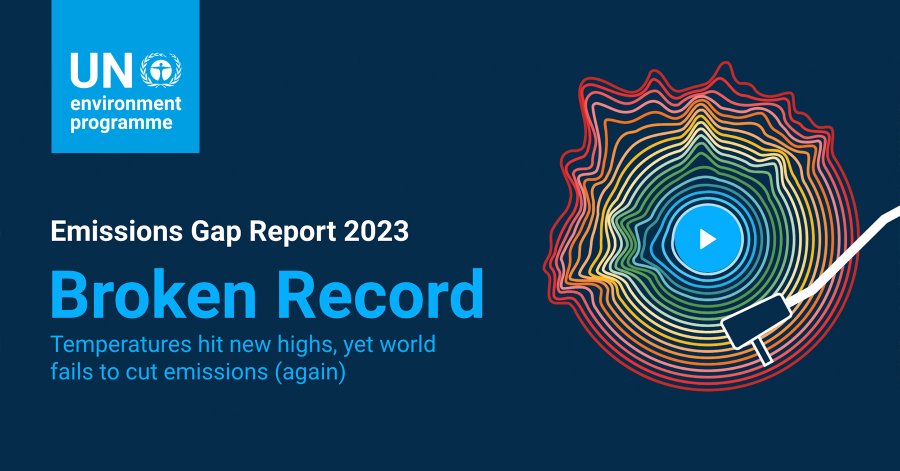 Emissions Gap Report webcard