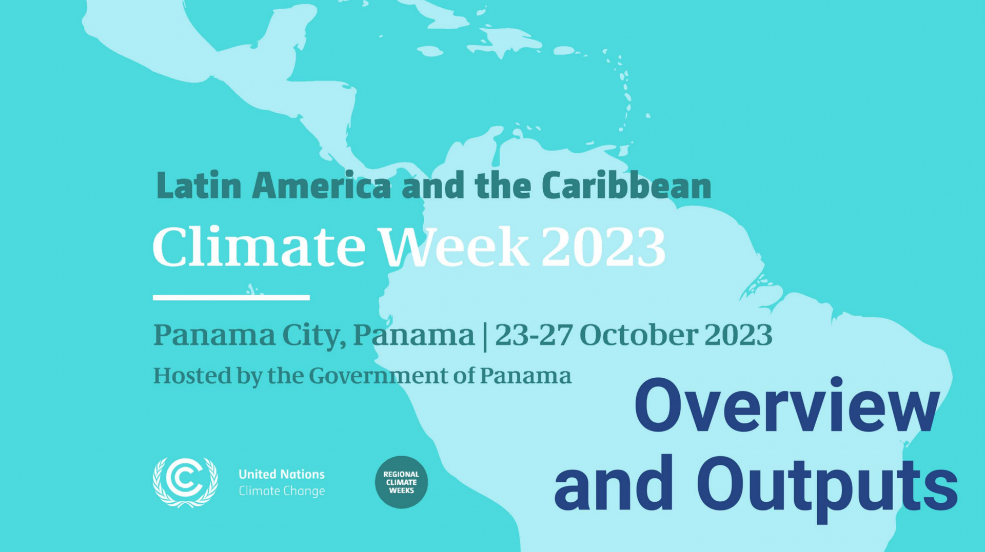 LACCW 2023 outputs