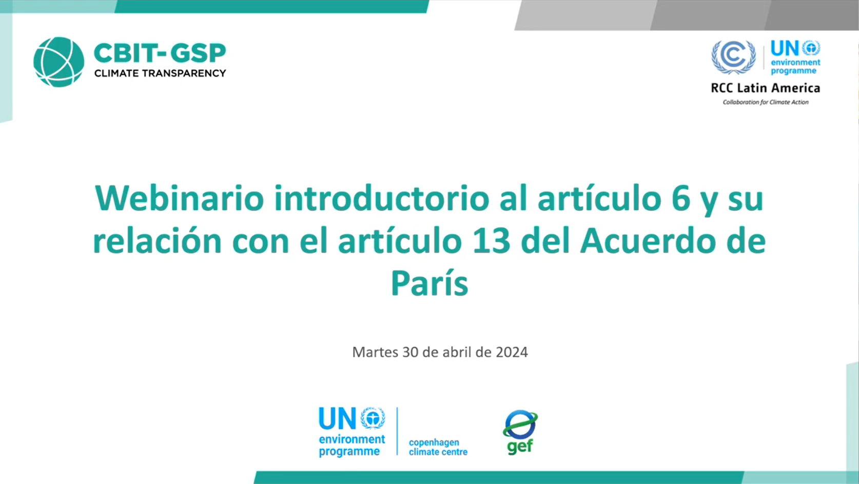 Watch the event again: Introductory training on Article 6 and 13