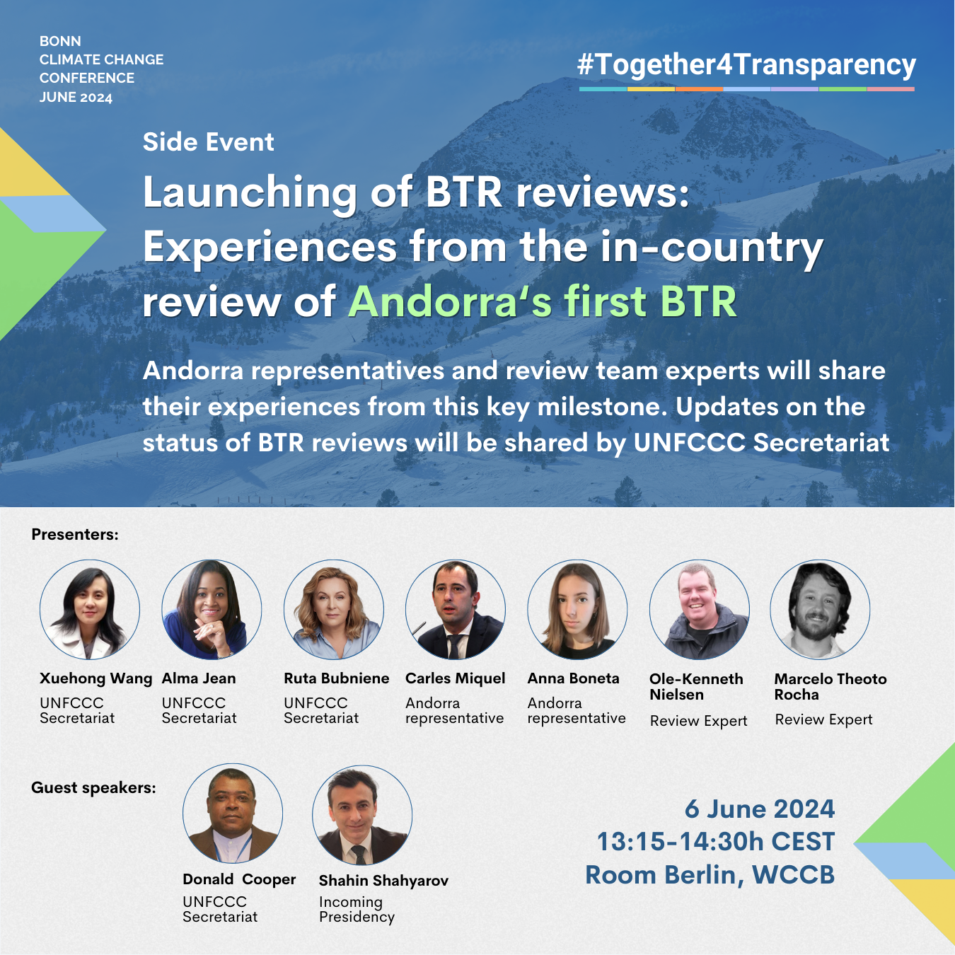 Launching of BTR reviews - Andorra's first BTR