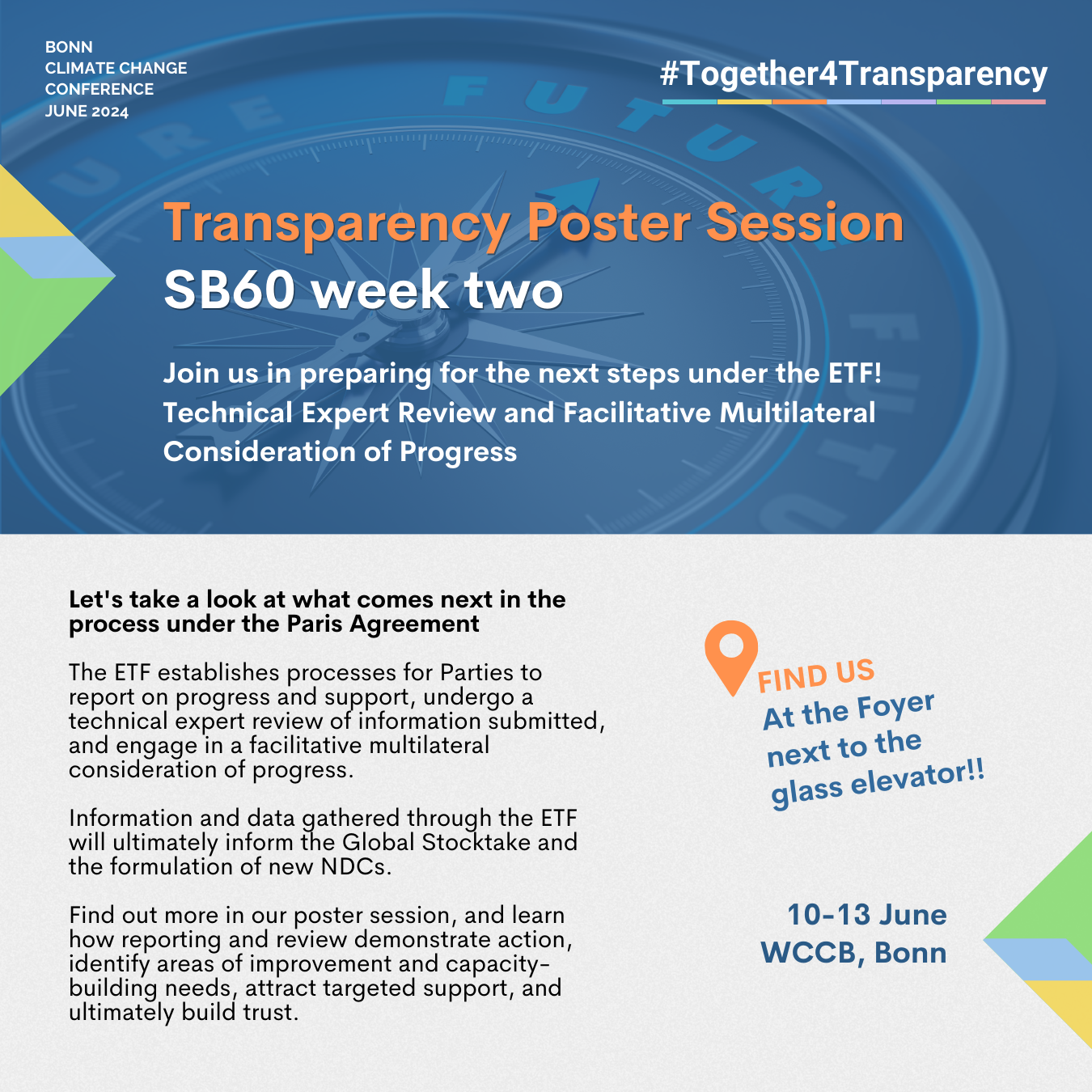 Transparency Poster session SB60 week two