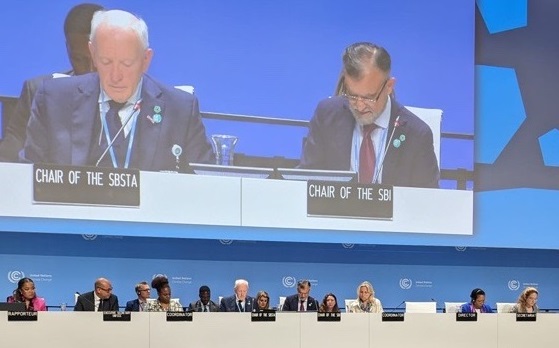 Closing of June UN Climate Meetings SB60 in Bonn on 13 June 2024.