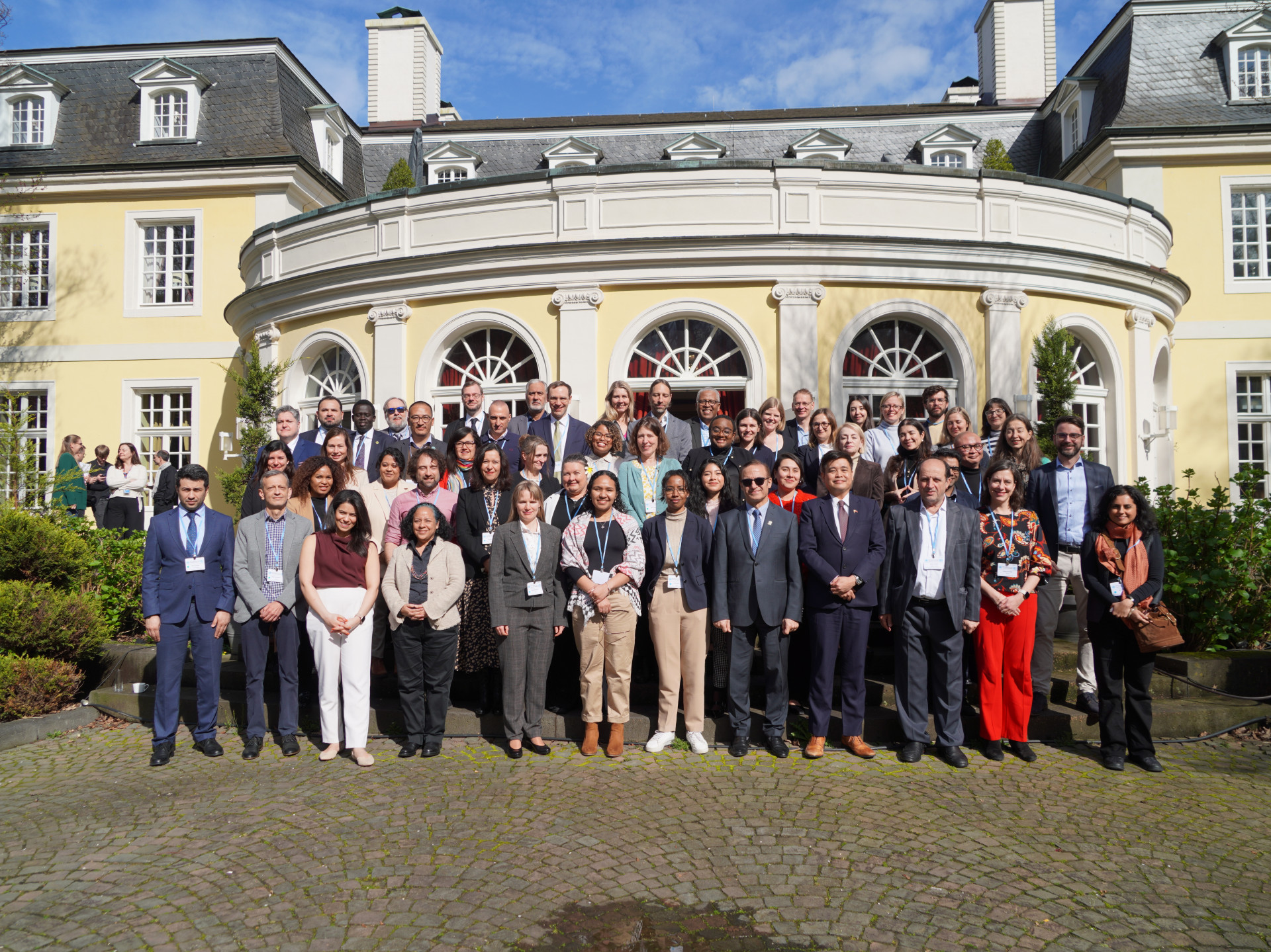 This photo displays the participants of the 2024 Adaptation Forum