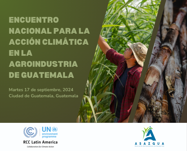 RCC Latin America is hosting the National Meeting for Climate Action in the Agroindustrial Sector of Guatemala