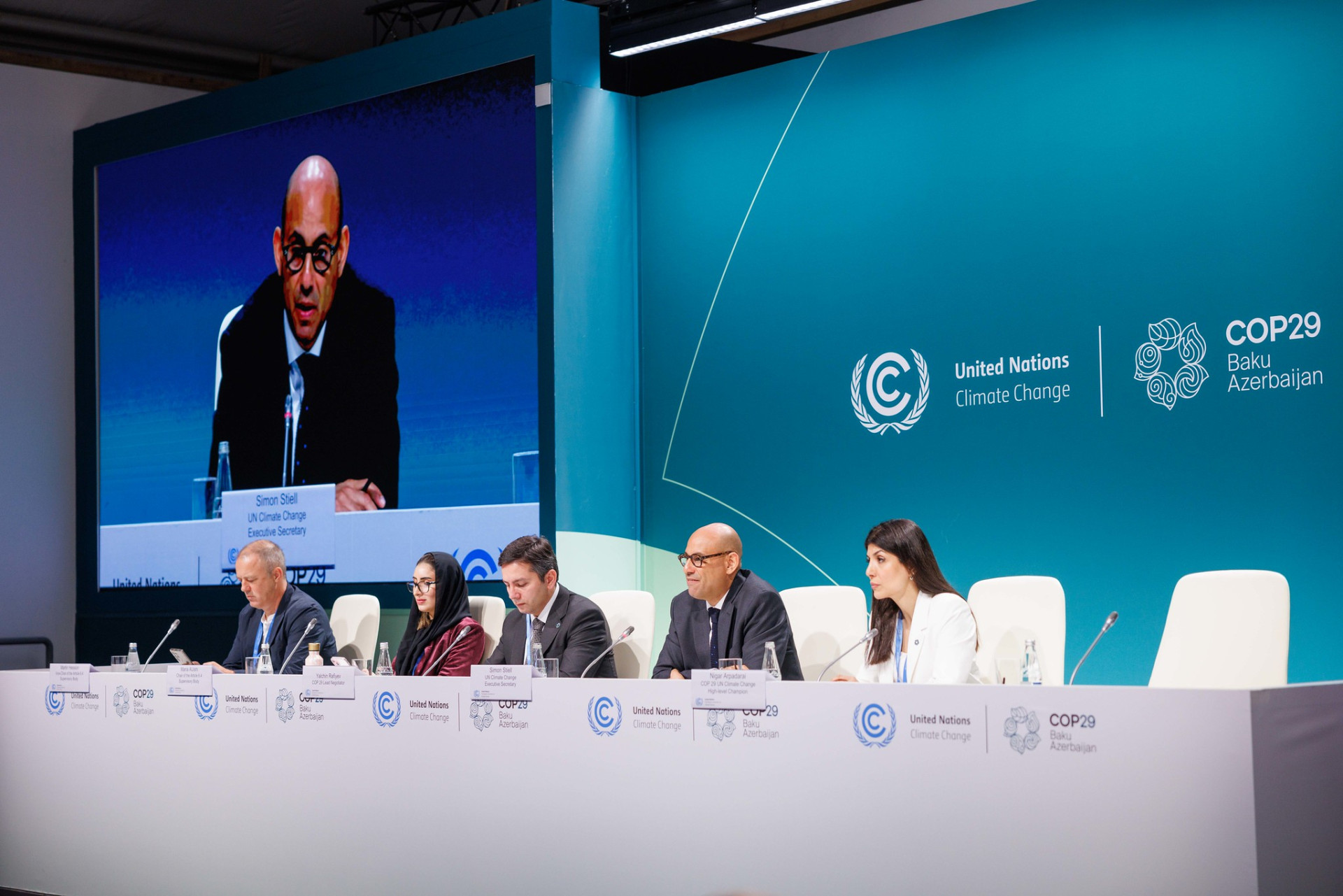 Press conf at COP29