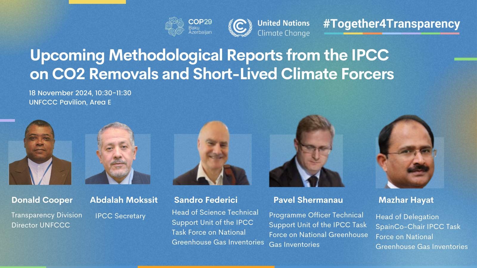 IPCC event COP29