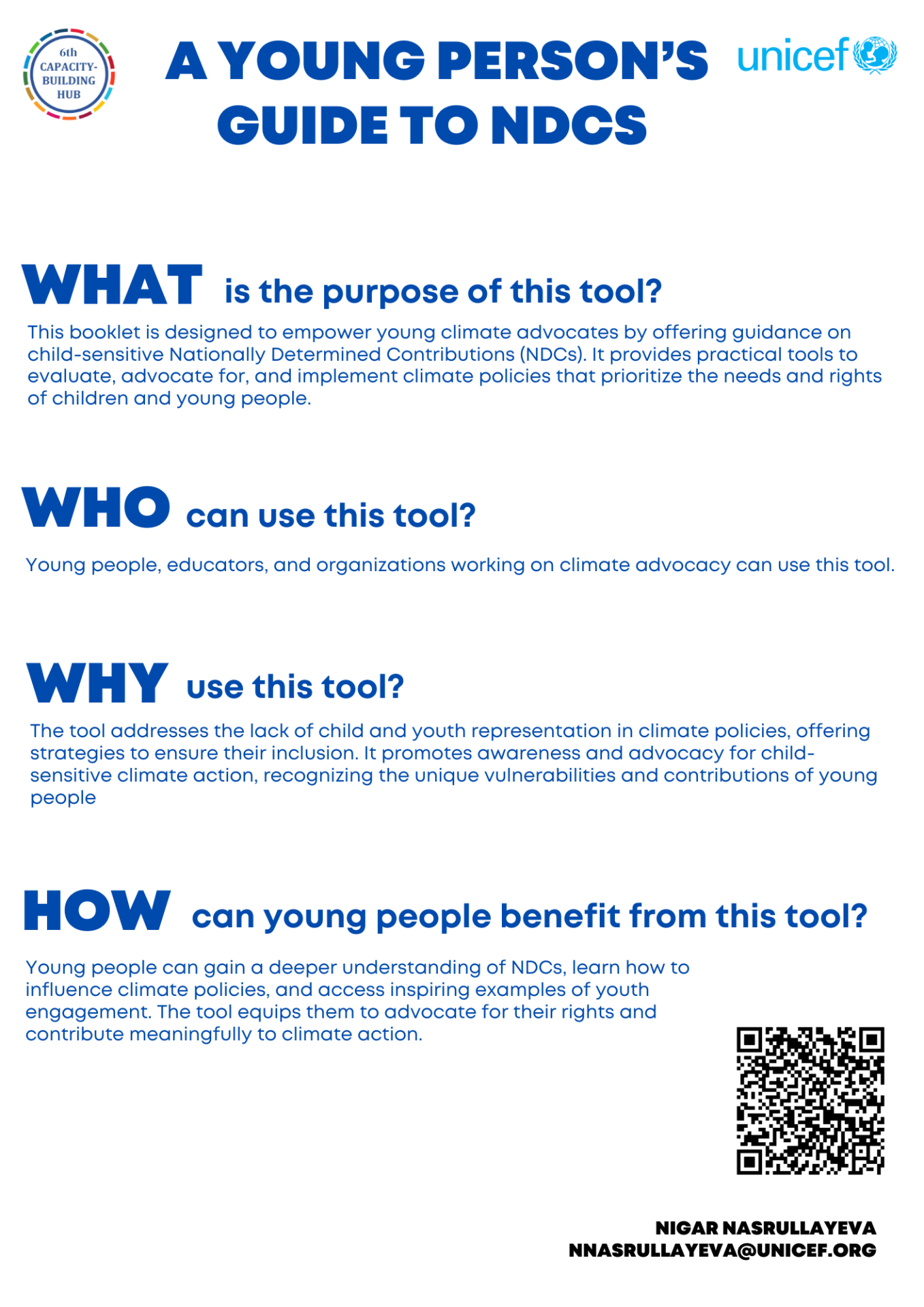 A young person's guide to NDCs