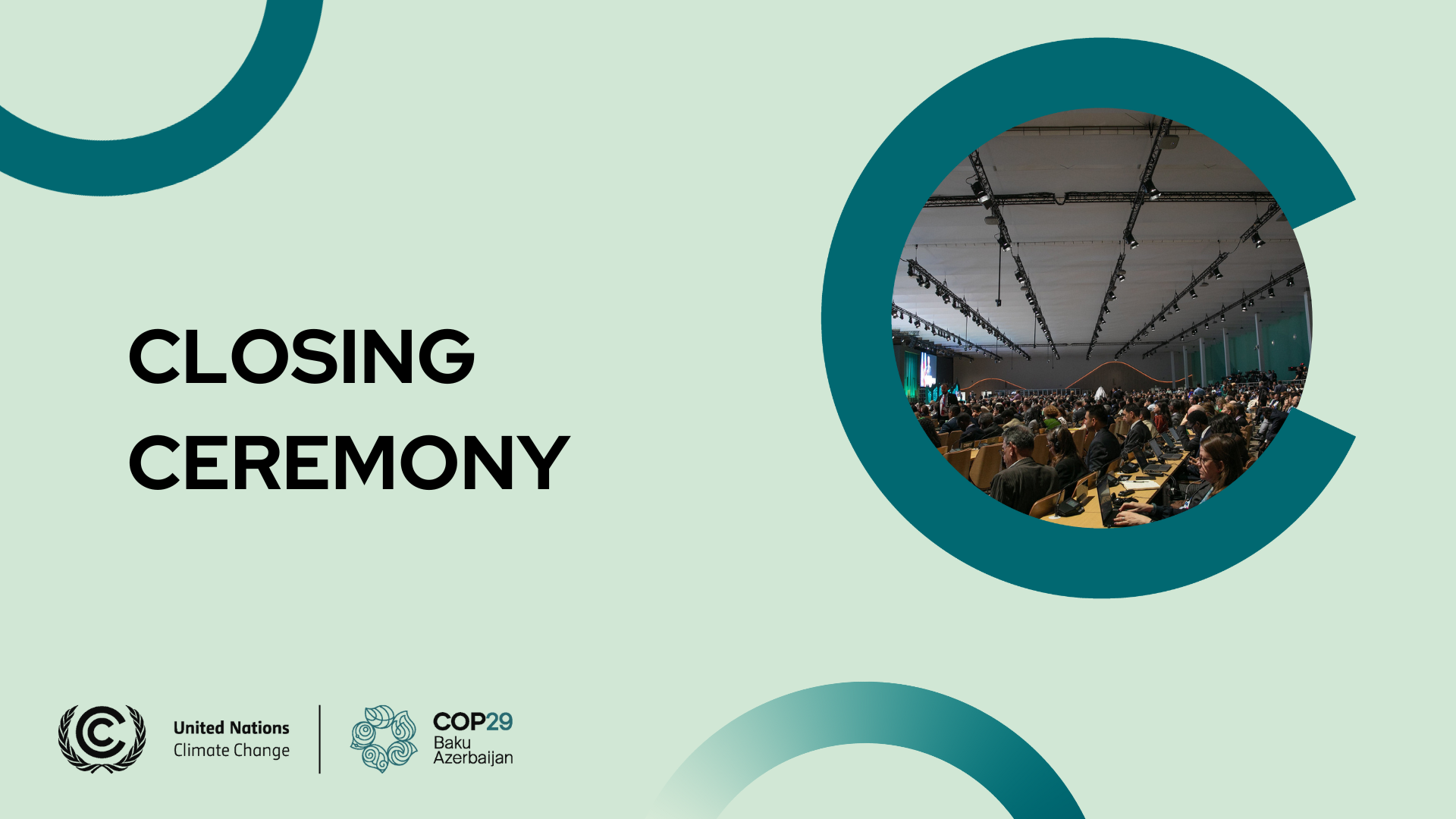COP29 closing plenary announcement
