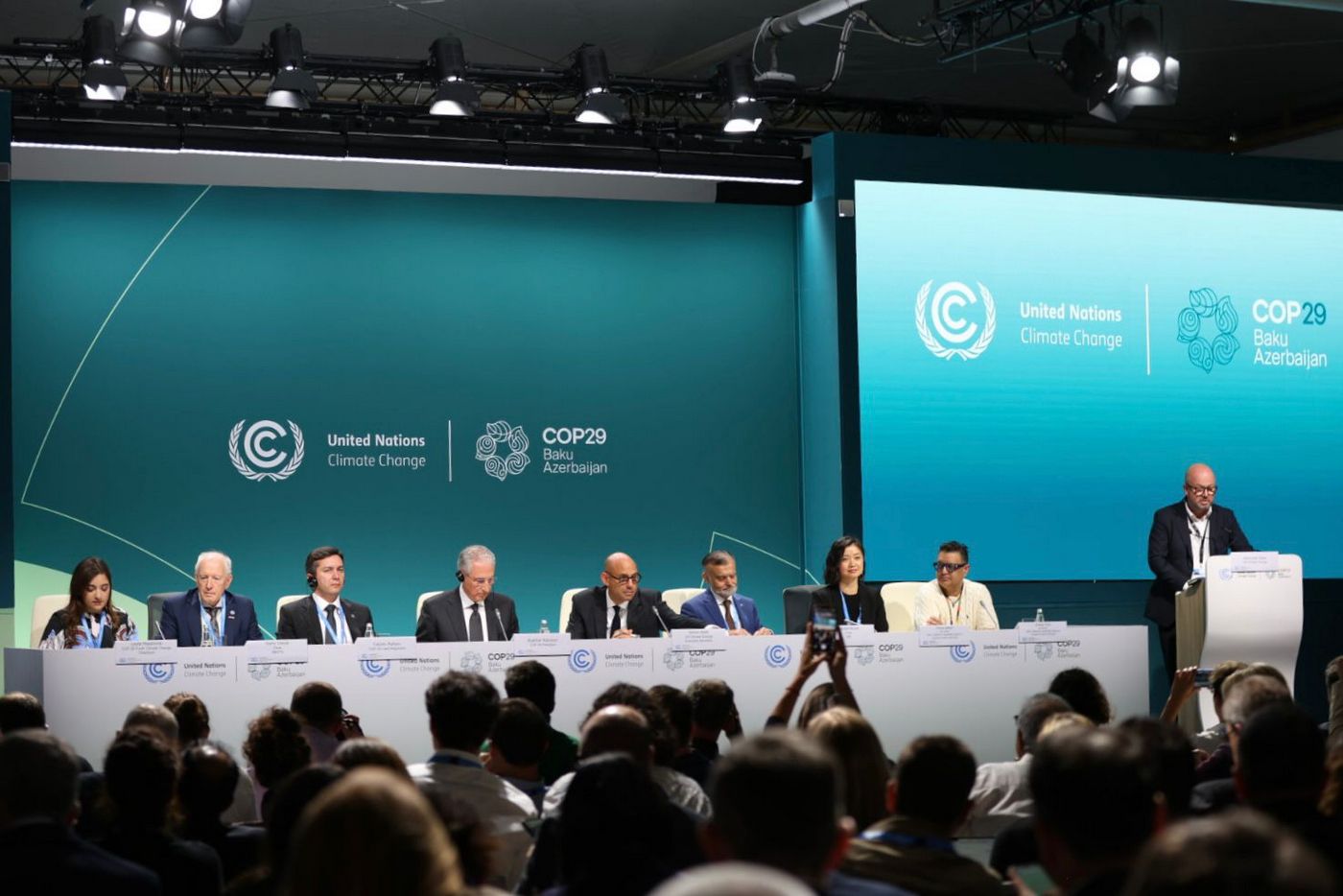 Press conference at COP29