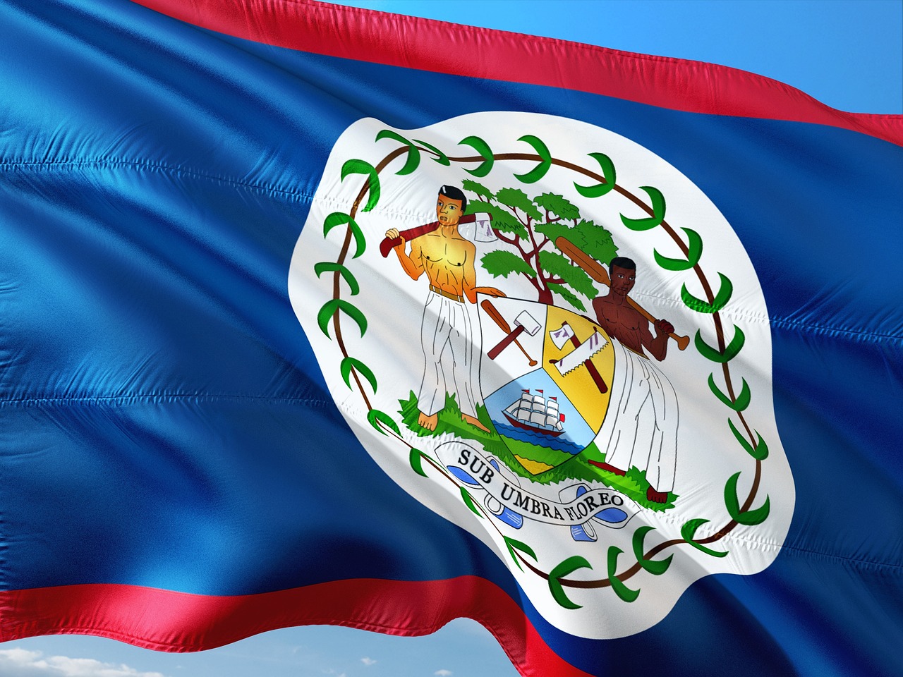 Belize flag
