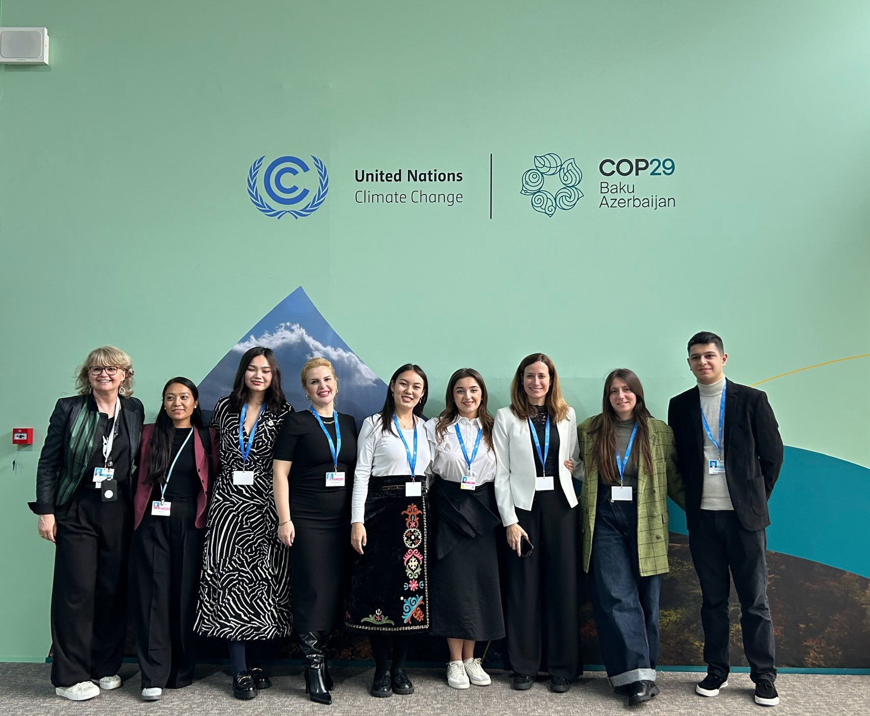 COP29 Youth Delegates Program - group photo