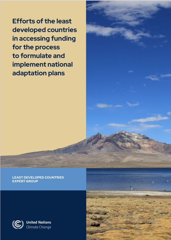 Efforts of the LDCs in accessing funding for the process to formulate and implement NAPs