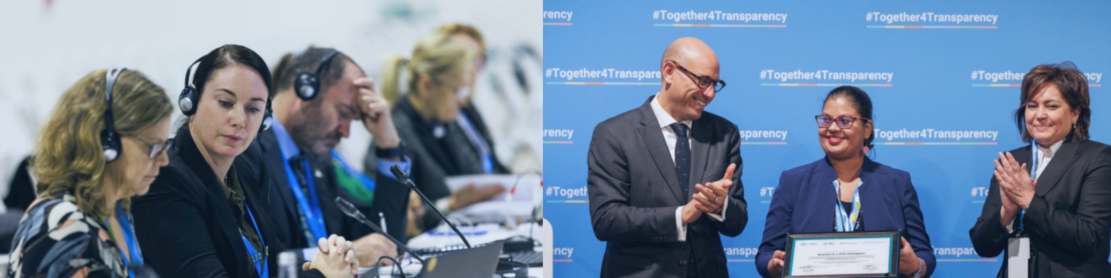 Transparency banner