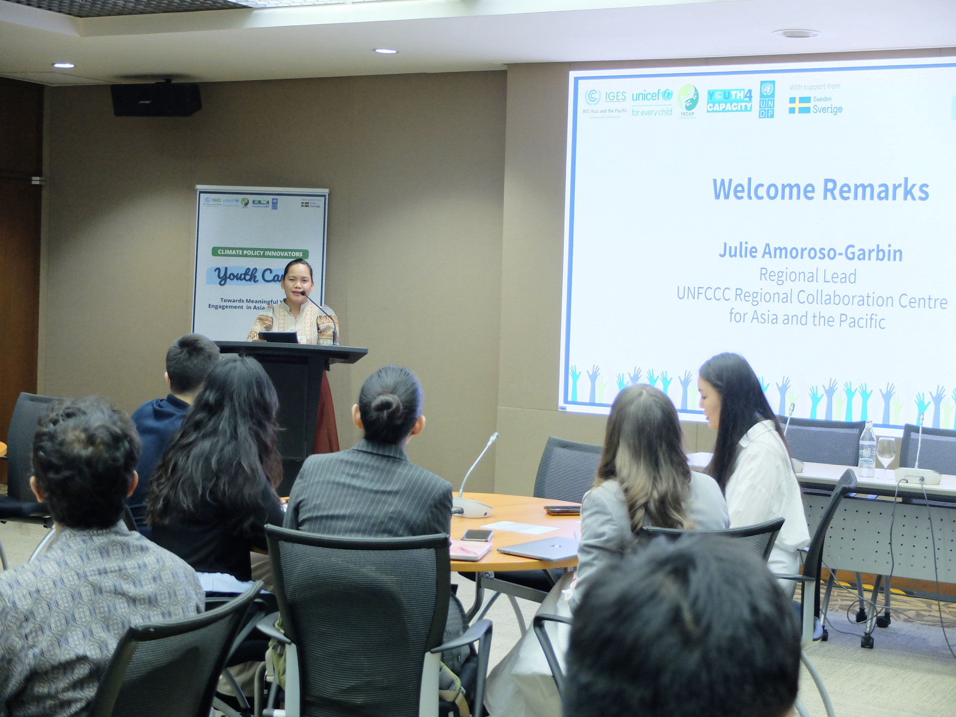 A photo from the Climate Policy Innovators Youth Camp