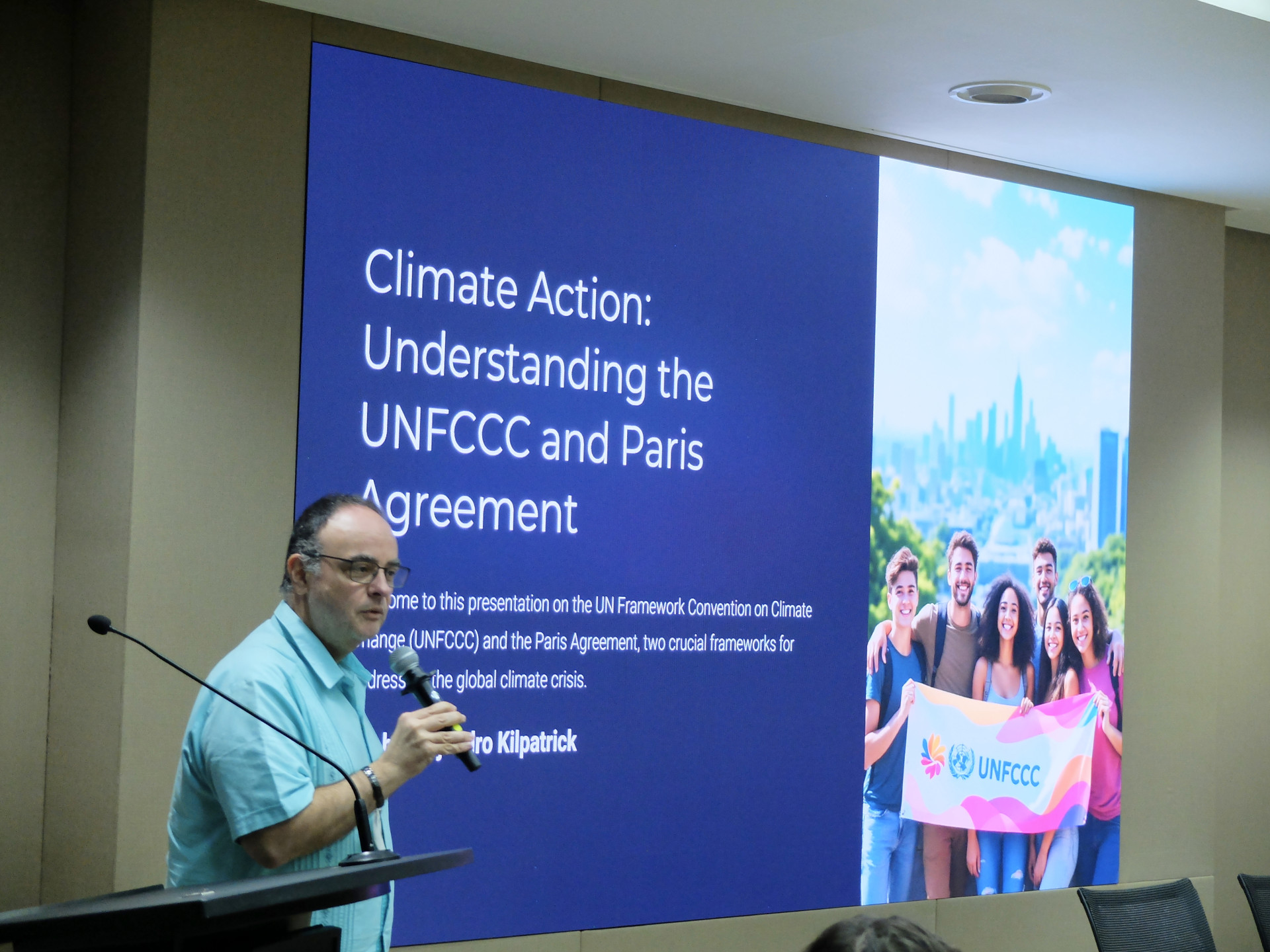 A photo from the Climate Policy Innovators Youth Camp