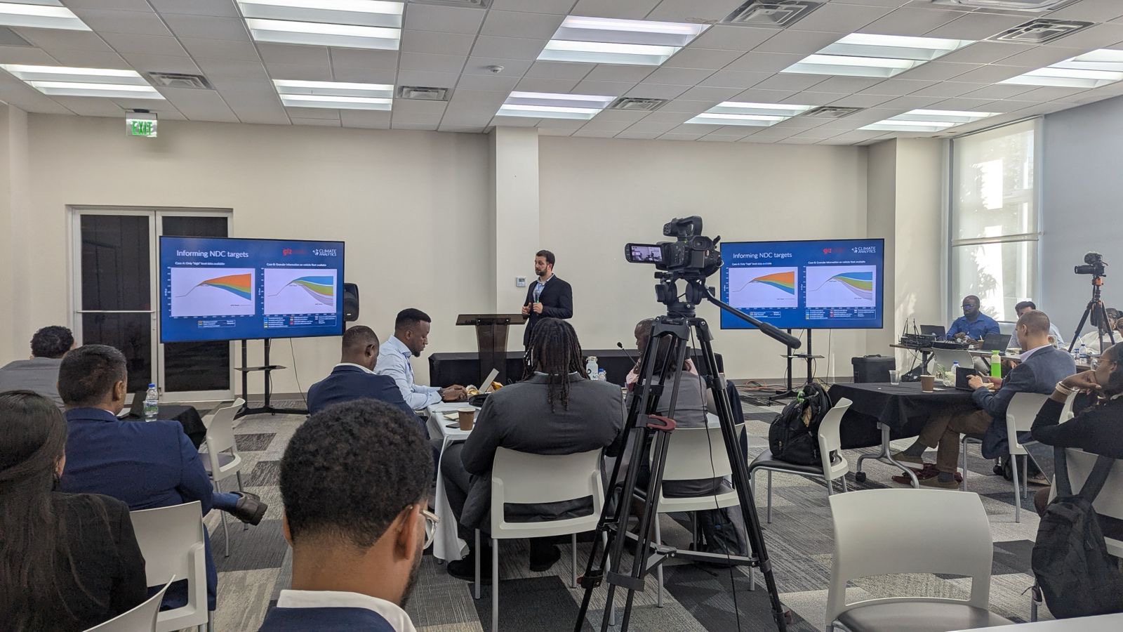 RCC Caribbean, along with Climate Analytics, organized the session 'Enhancing Data-Driven Decision-Making in the Transport Sector to Support Ambitious NDCs'