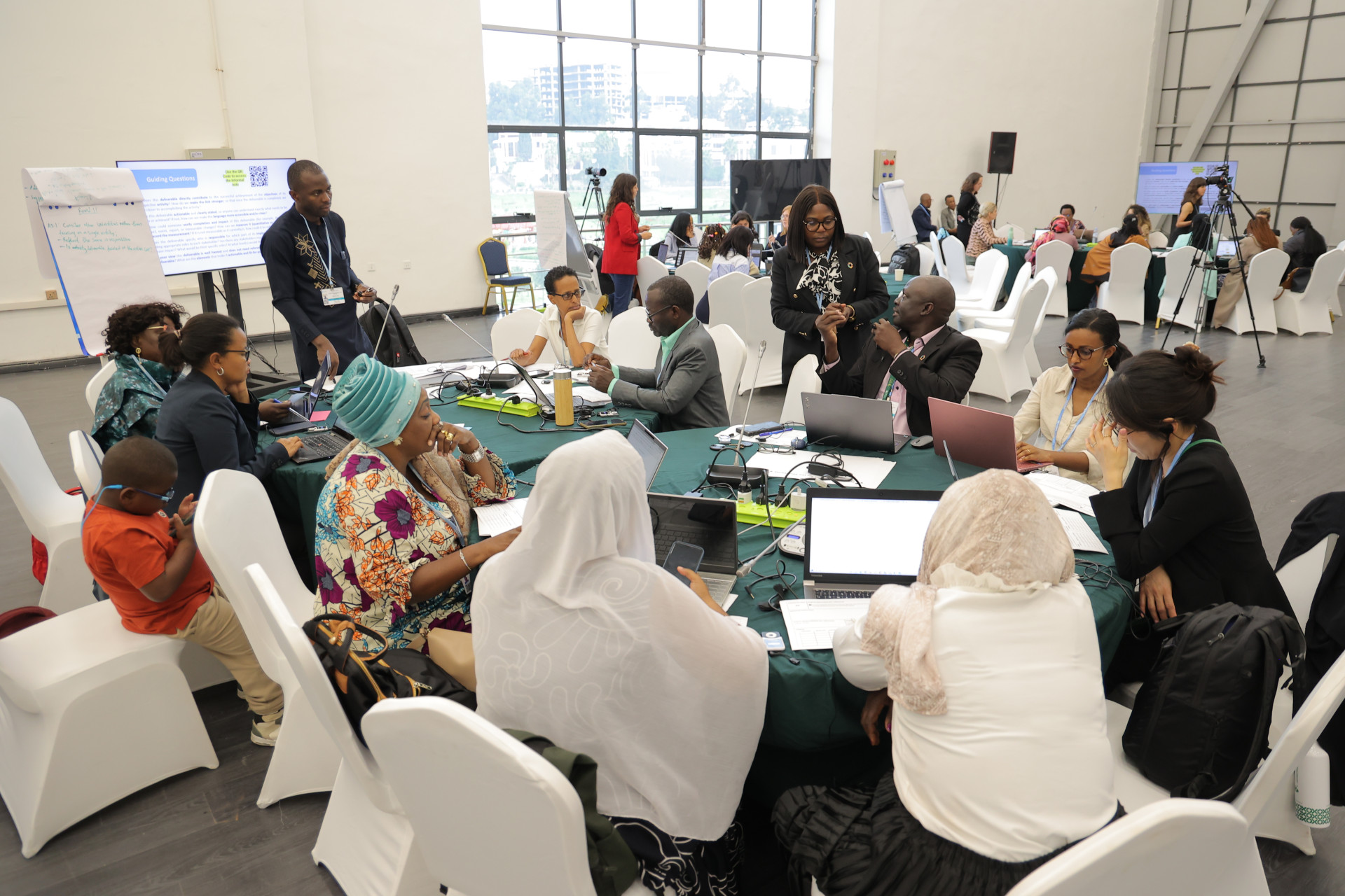 Photo 1-technical workshop to facilitate the design of gender action plan at CW2 in Addis Ababa, Ethiopia