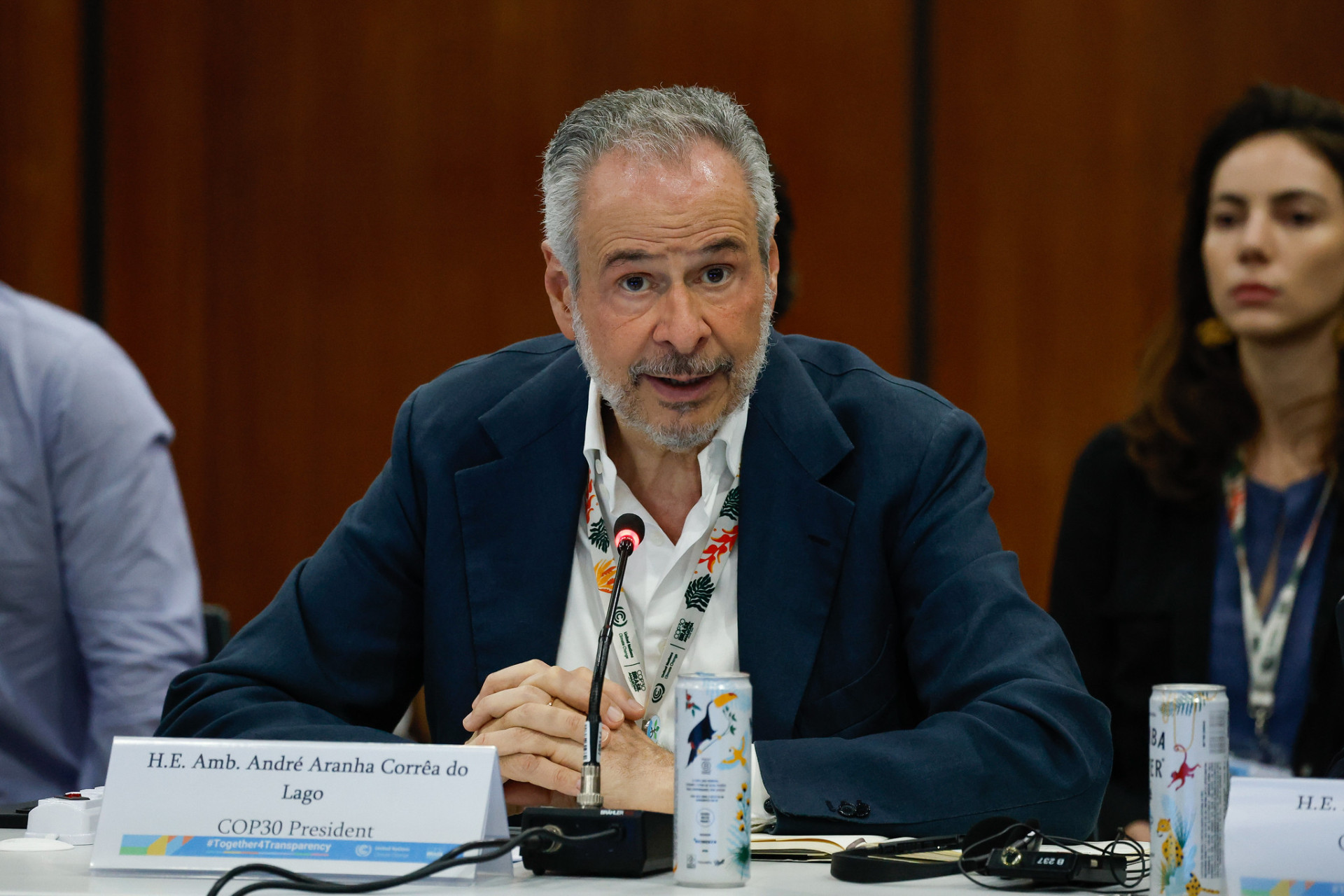 COP30 President André Corrêa do Lago, during High-Level Dialogue on Transparency.