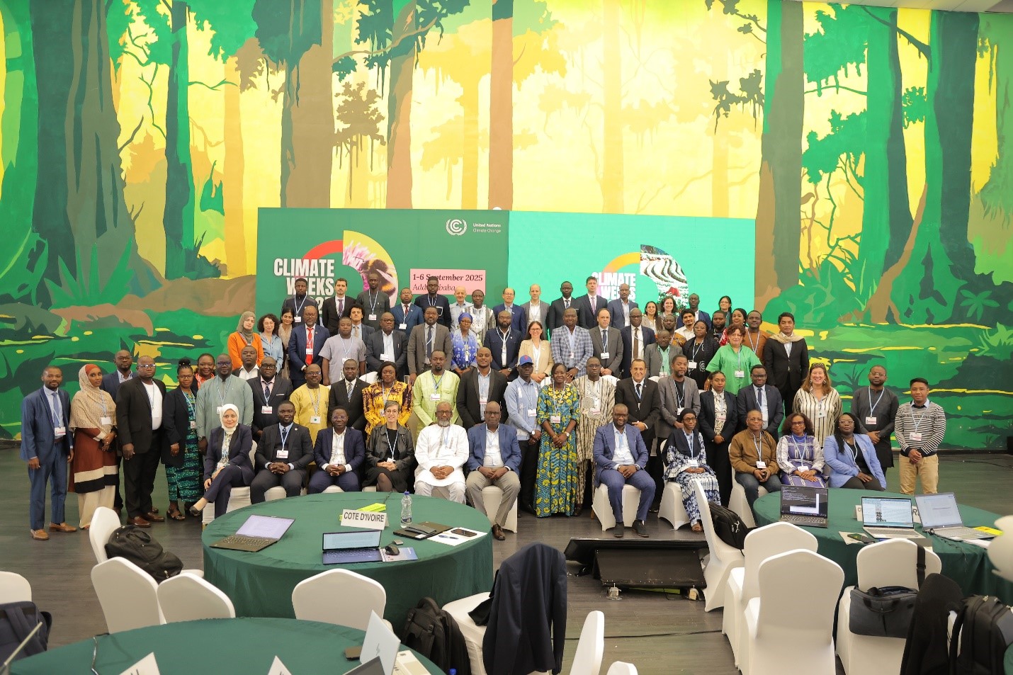 Group photos at one of this year's NDC Clinics