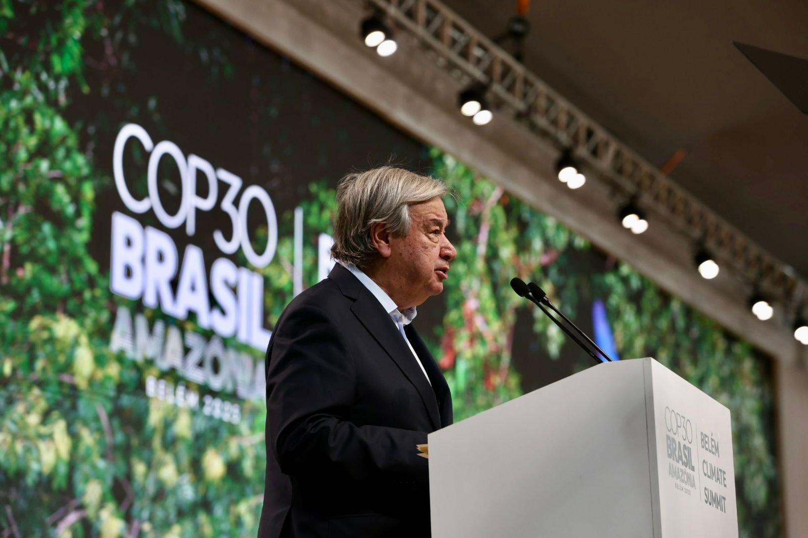UN Secretary-General addresses world leaders in Brazil